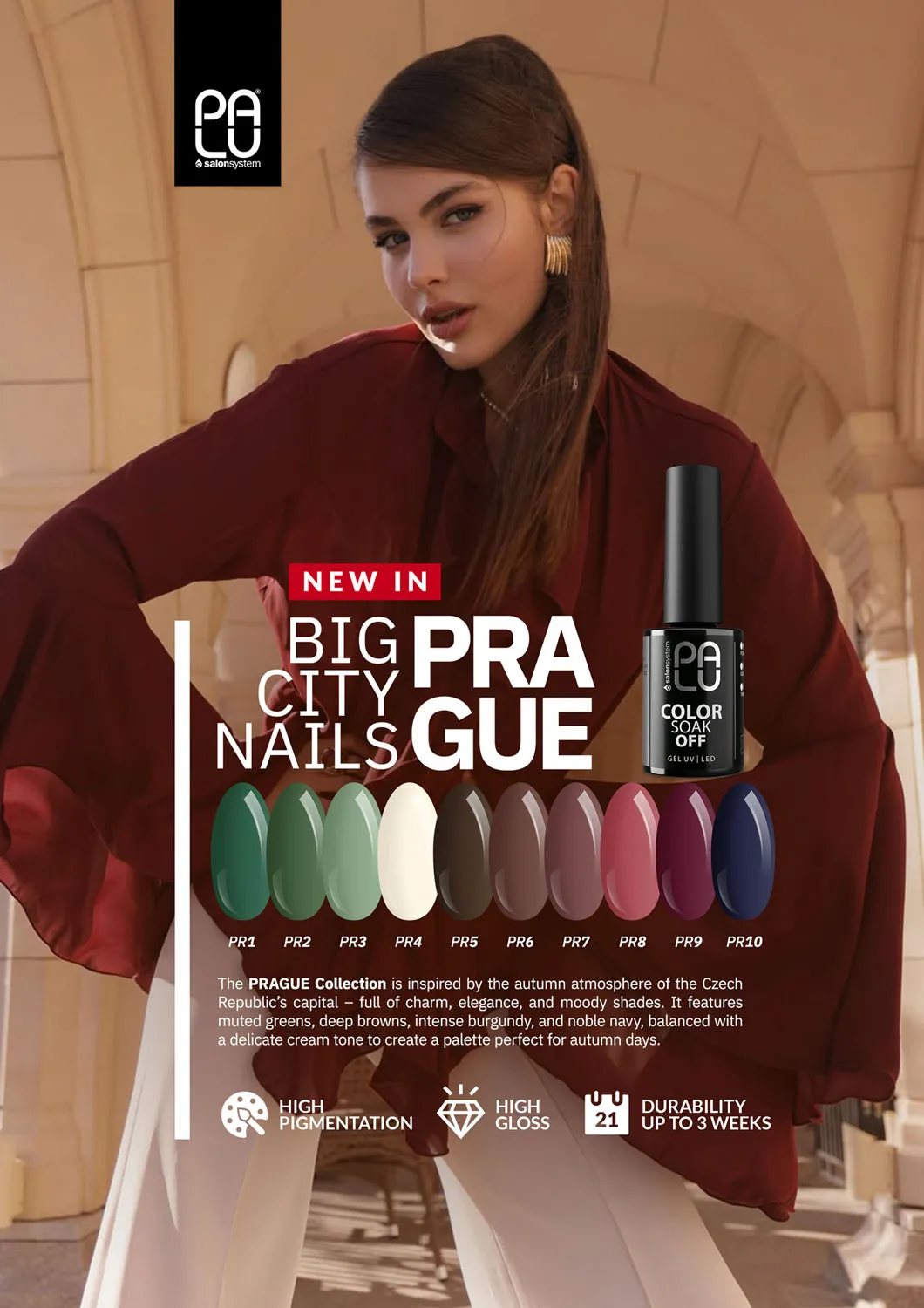 PALU gel polish prague kolekcija 2