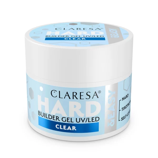 Claresa Hard & Easy builder gel Clear