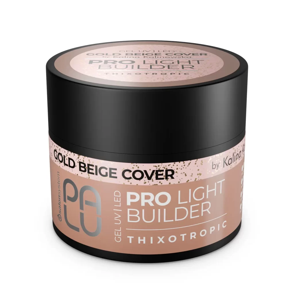 Vodič kroz PALU gradivne gelove: Kako odabrati idealan gel za savršenu manikuru? 15 PALU builder gel Pro Light Gold Beige Cover