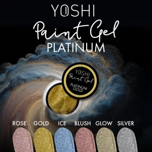 YOSHI paint gel Platinum Blush