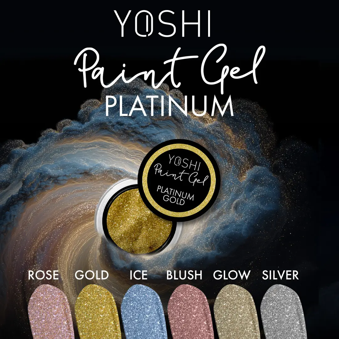 YOSHI paint gel Platinum Blush