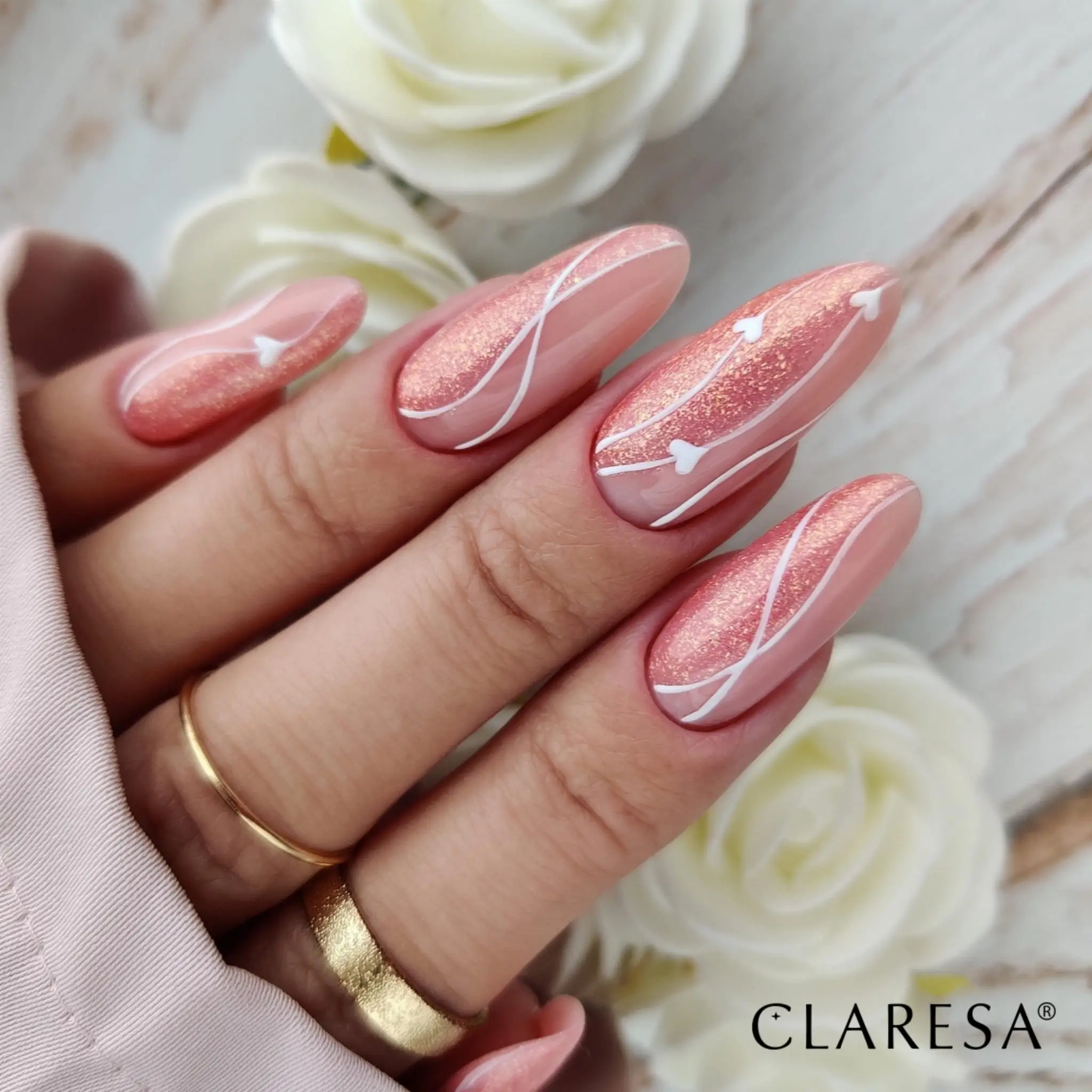 Claresa gel polish Fallin Love 10