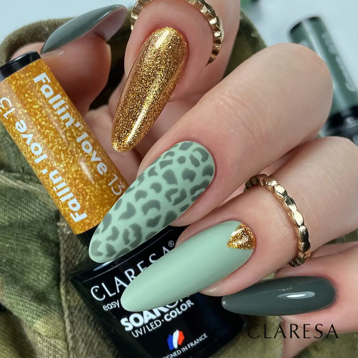 Claresa gel polish Fallin Love 13