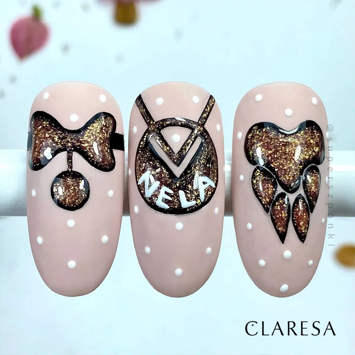 Claresa gel polish Fallin Love 5-i-10