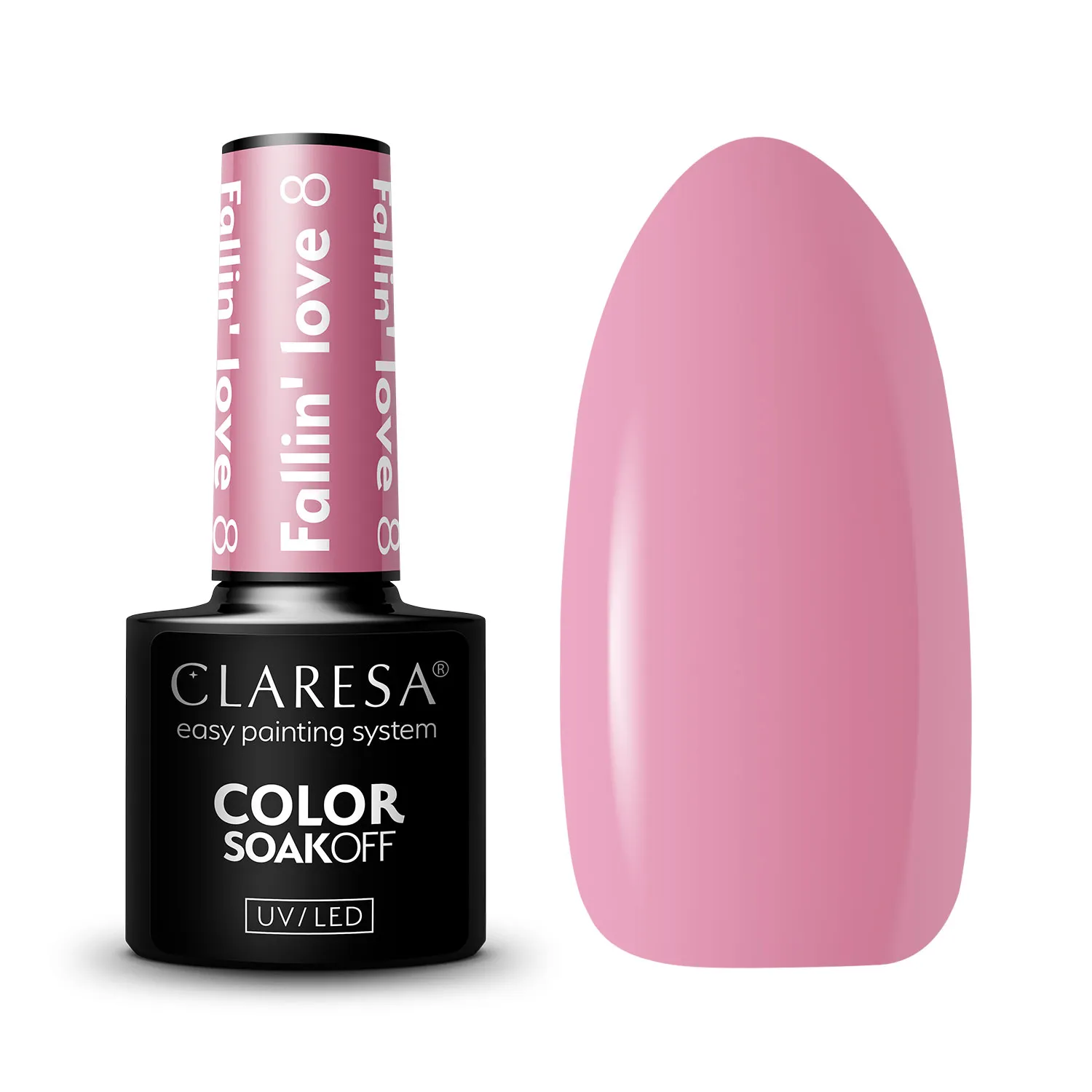 Claresa gel polish Fallin Love 8