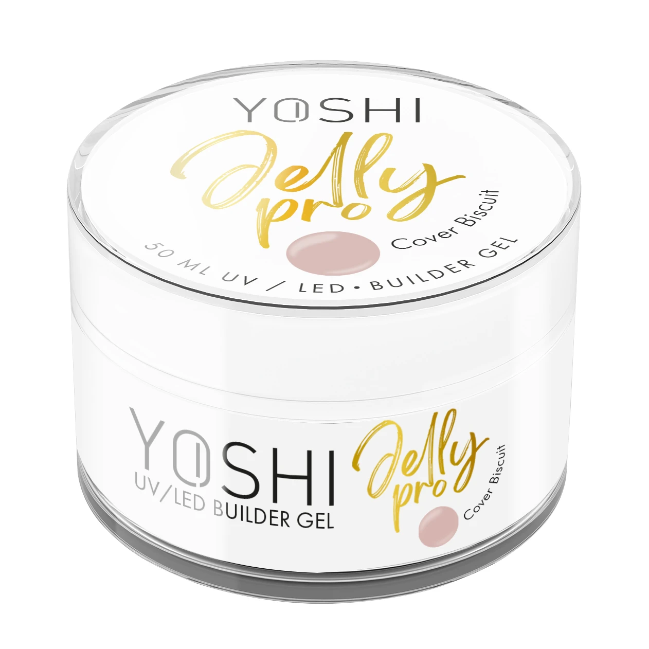 YOSHI builder gel Jelly PRO Cover Biscuit