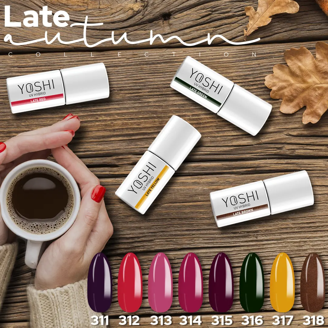 YOSHI gel polish Late Autumn