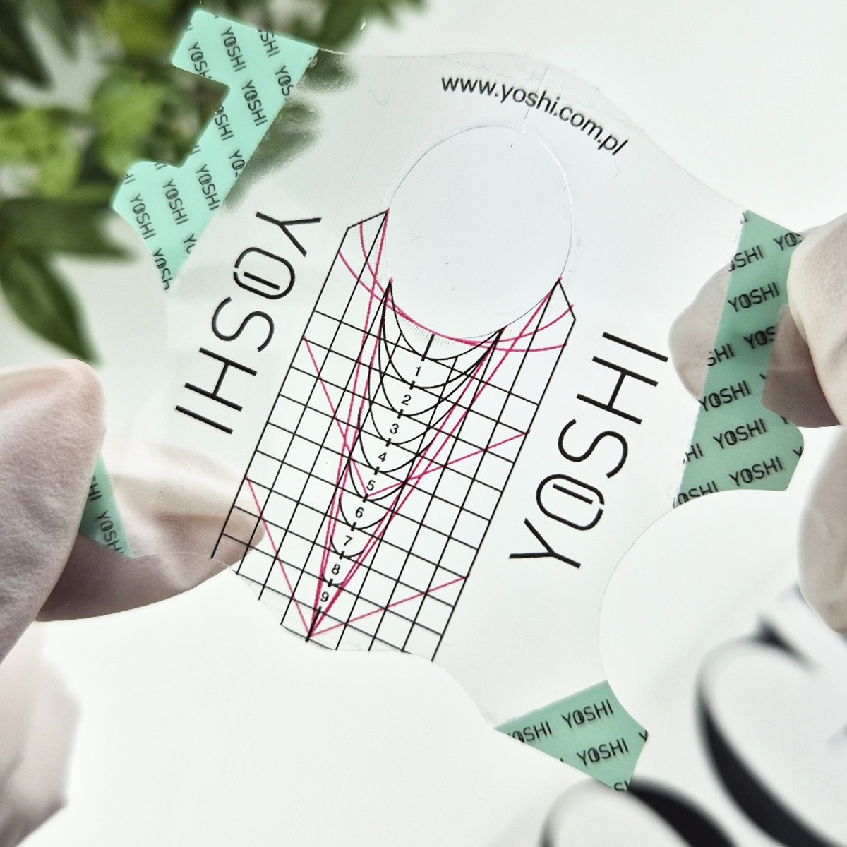 YOSHI šablone za nokte 100 kom