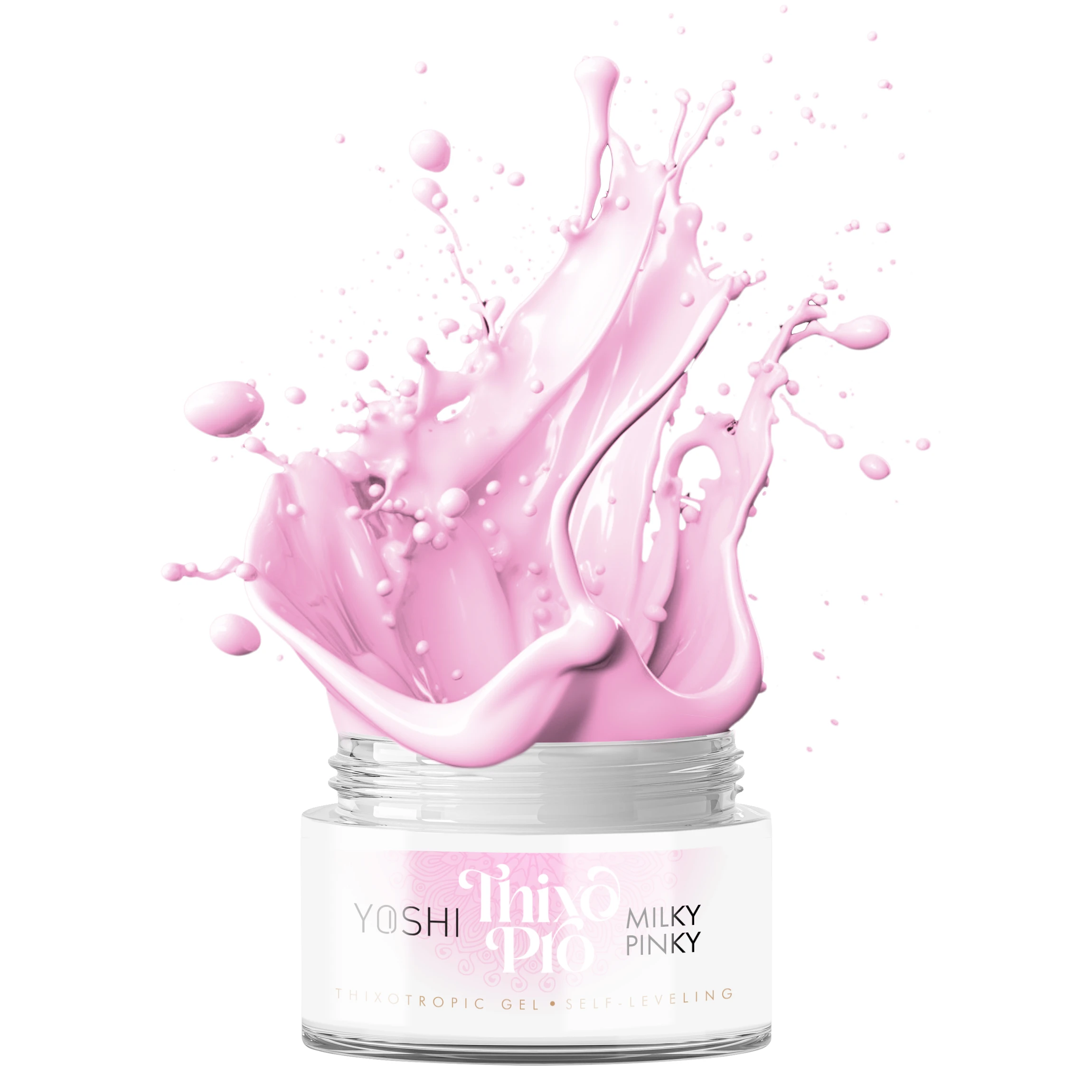 YOSHI builder gel Thixo PRO Milky Pinky