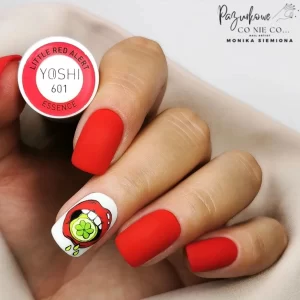 YOSHI gel polish Little Red Alert 601