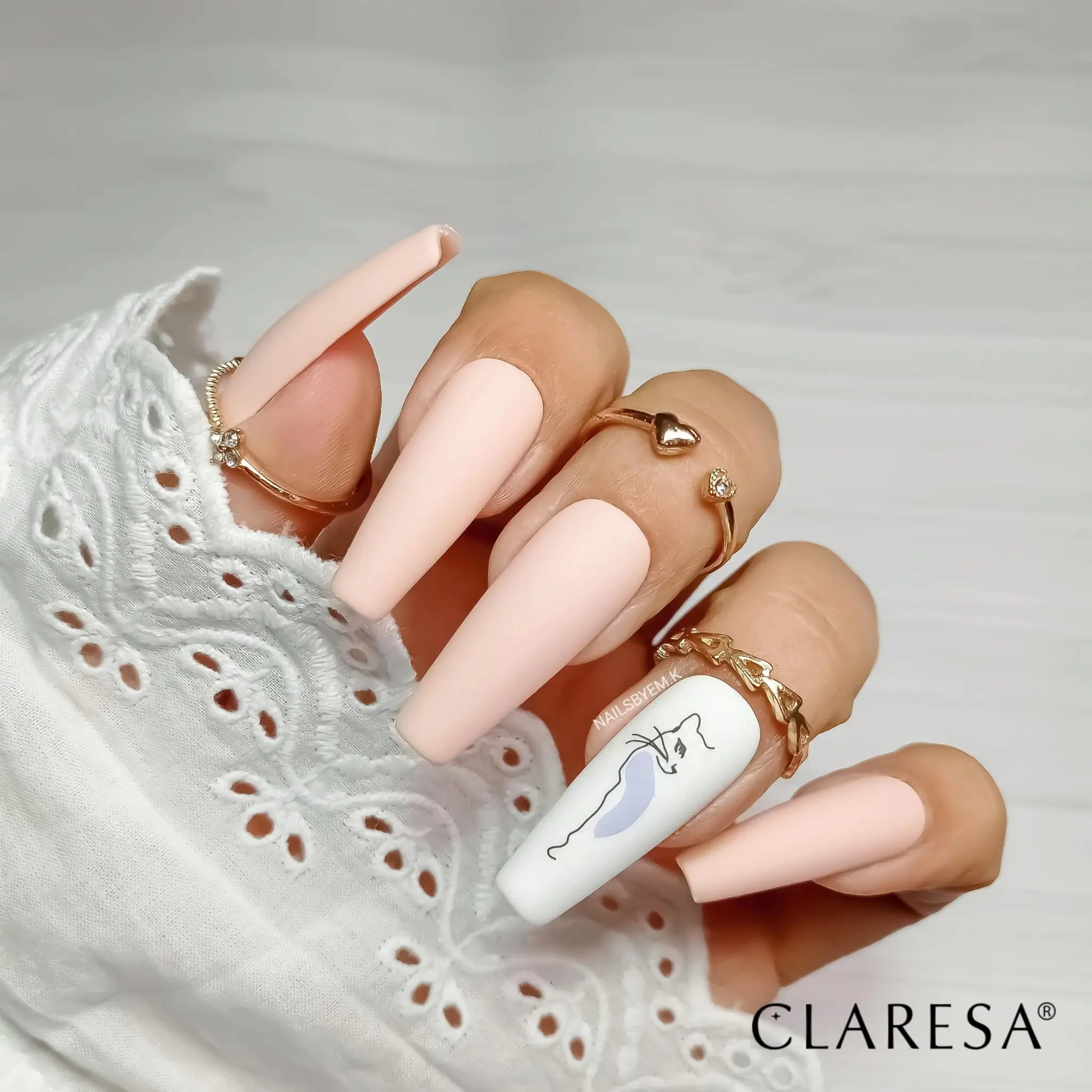 Claresa gel polish Nude 101