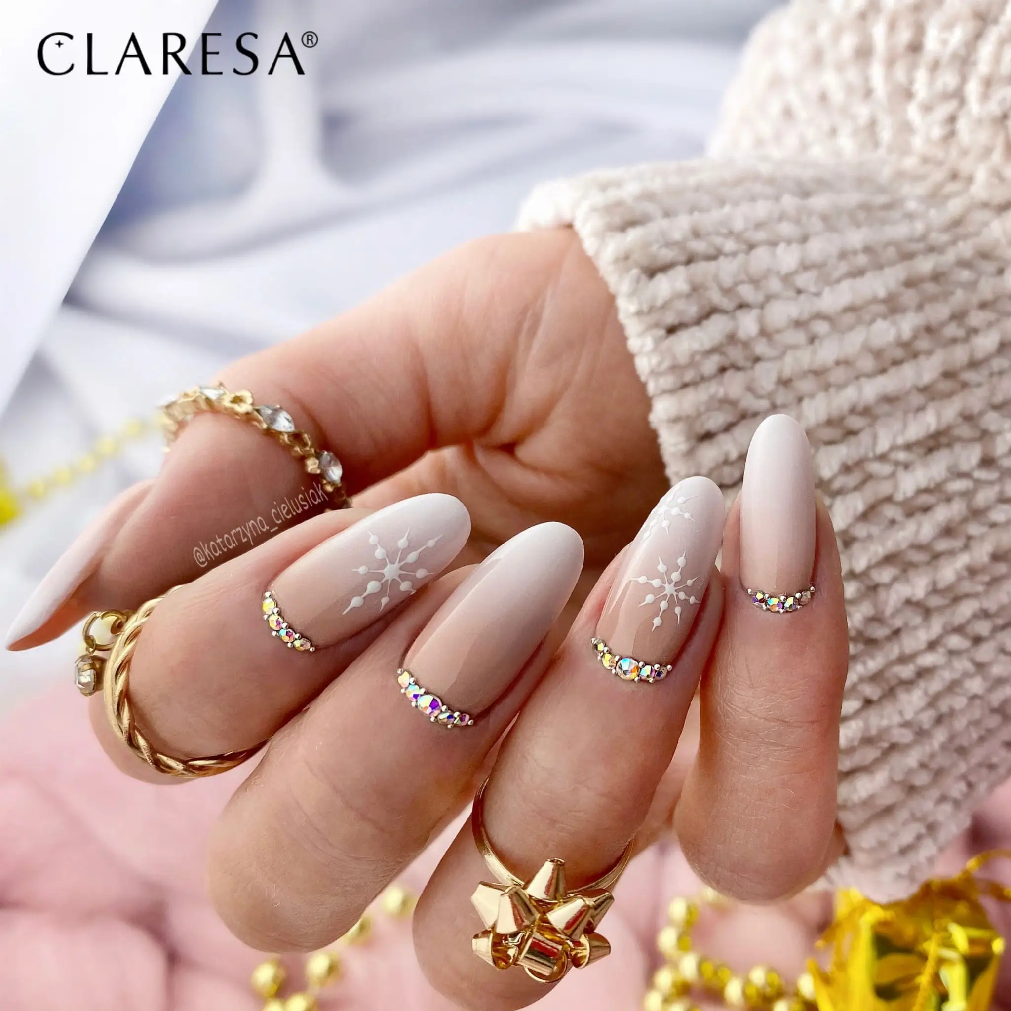 Claresa gel polish Nude 106