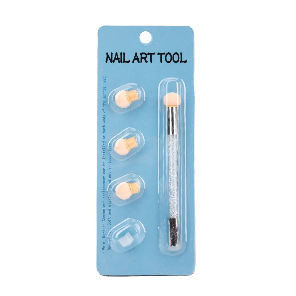 Kist dvostrani ombre-nail art White