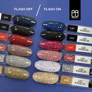PALU gel polish Los Angeles Flash effect