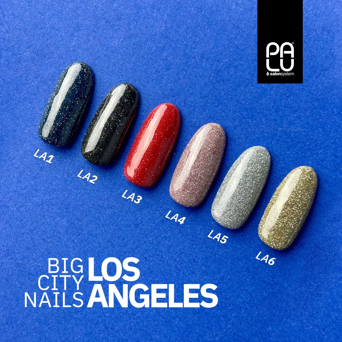 PALU gel polish Los Angeles kolekcija