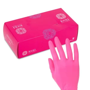 Rukavice nitrilne Pink Fuksija