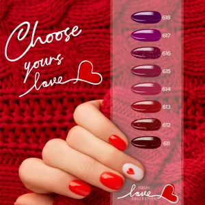 YOSHI gel polish Love kolekcija