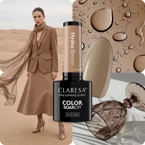 Claresa gel polish Hydro Brown