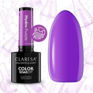 Claresa gel polish Hydro Purple