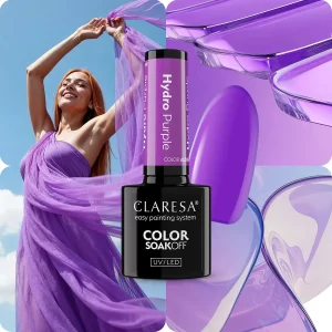 Claresa gel polish Hydro Purple