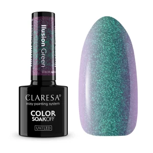 Claresa gel polish Ilusion Green