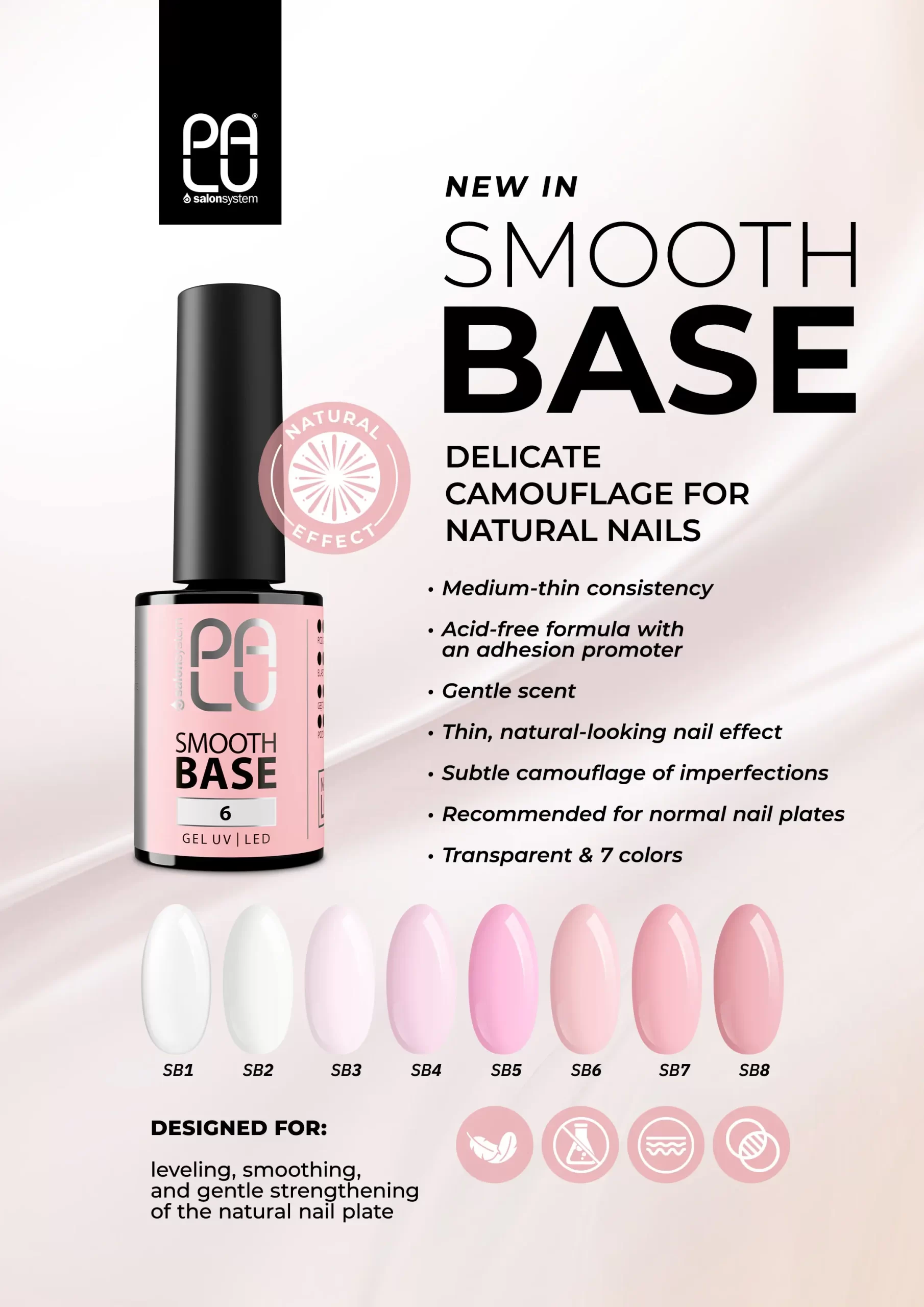 PALU baza Smooth kolekcija