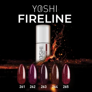 YOSHI gel polish Fireline