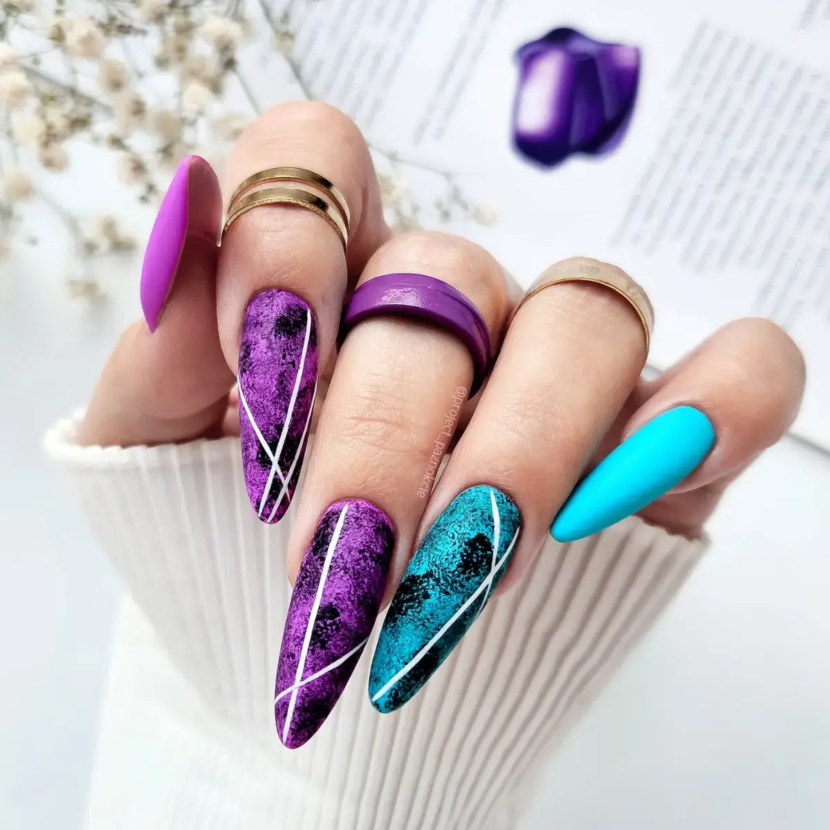 YOSHI gel polish Blue Nut 128