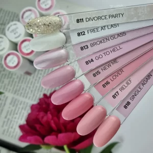 YOSHI gel polish Divorce_kolekcija uzorak