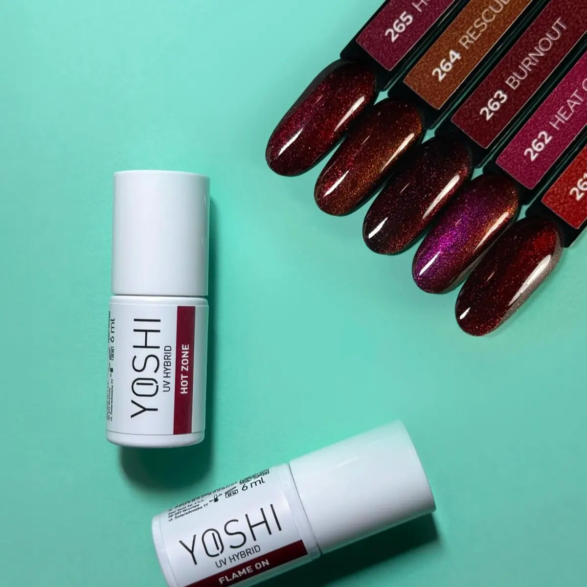 YOSHI gel polish FireLine_kolkcija