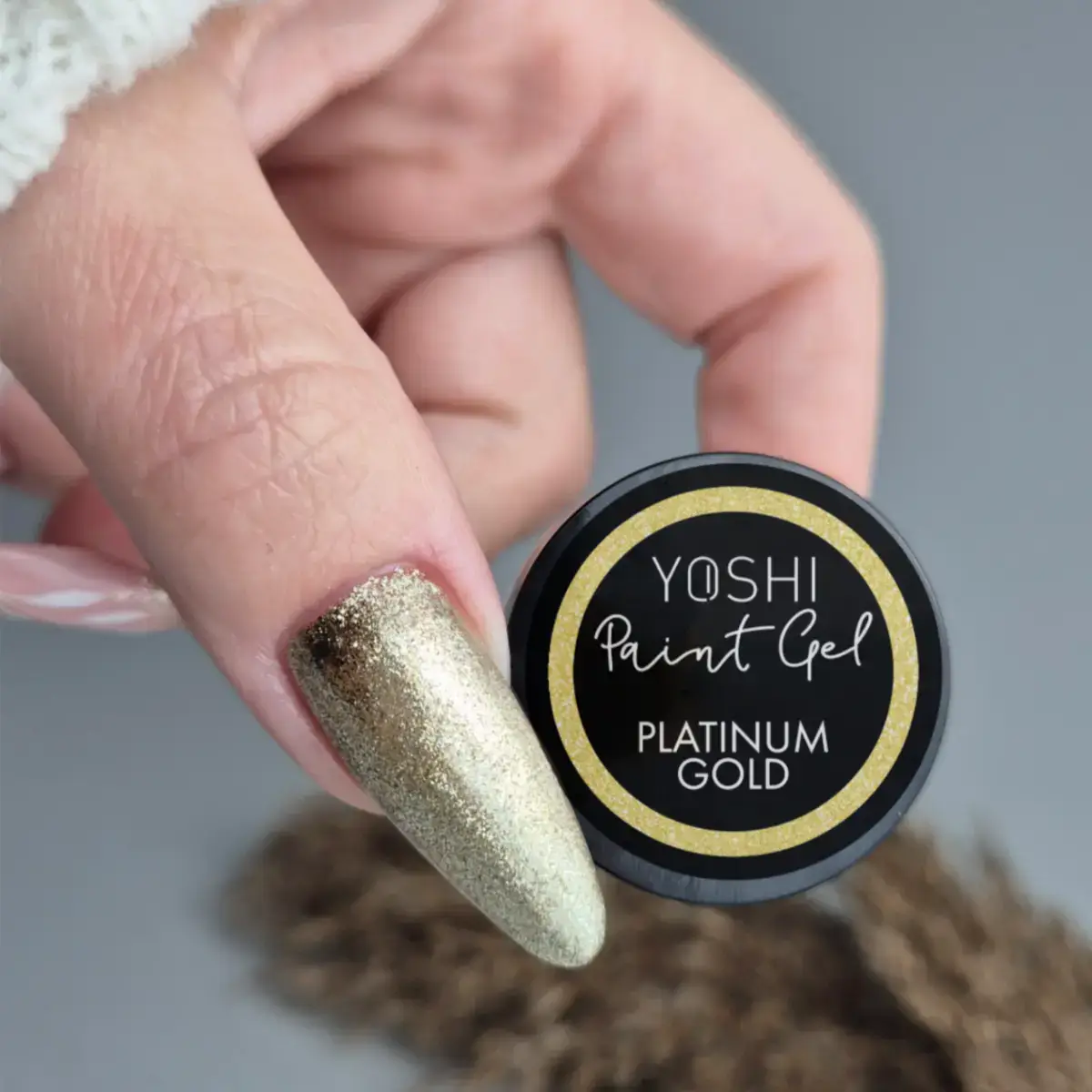 YOSHI paint gel Platinum Gold