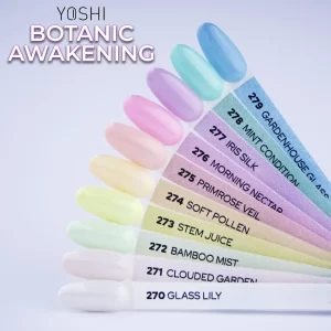 YOSHI kolekcija trajnih lakova Botanic Awakening
