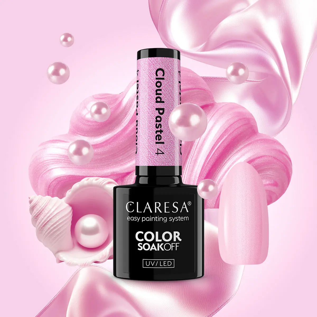 Claresa gel polish Cloud Pastel 4