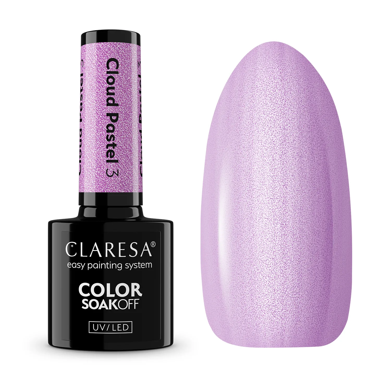 Claresa gel polish Cloud Pastel 3