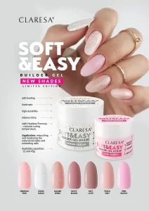 Claresa Soft & Easy builder gel Limited Collection