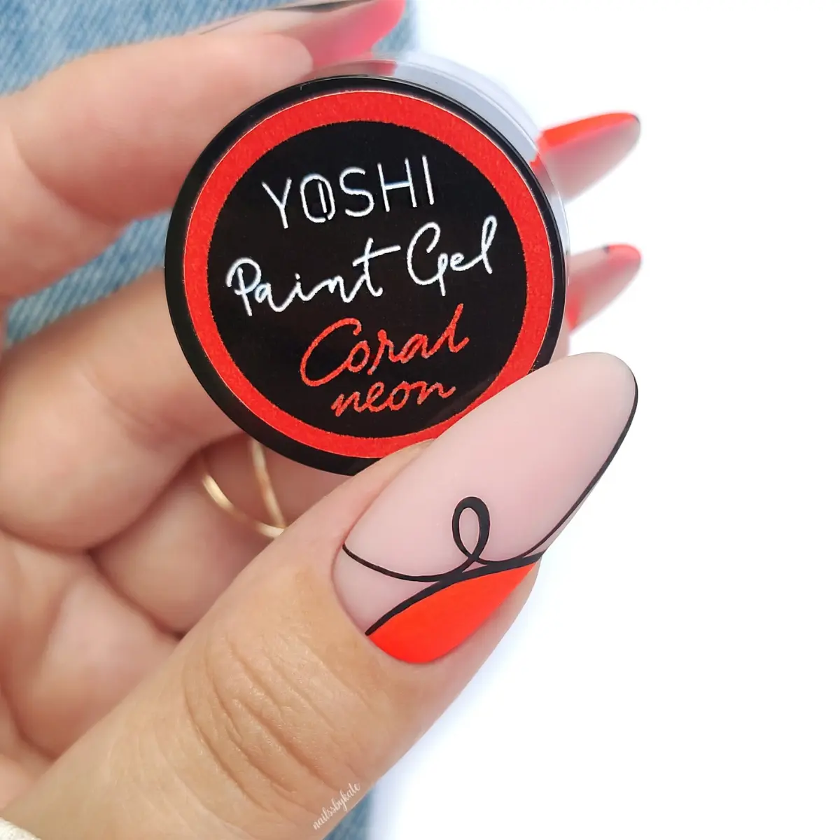 YOSHI paint gel Coral Neon