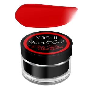 YOSHI paint gel Fire Red Neon