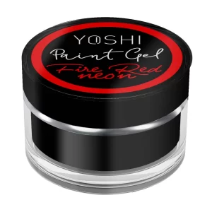 YOSHI paint gel Fire Red Neon