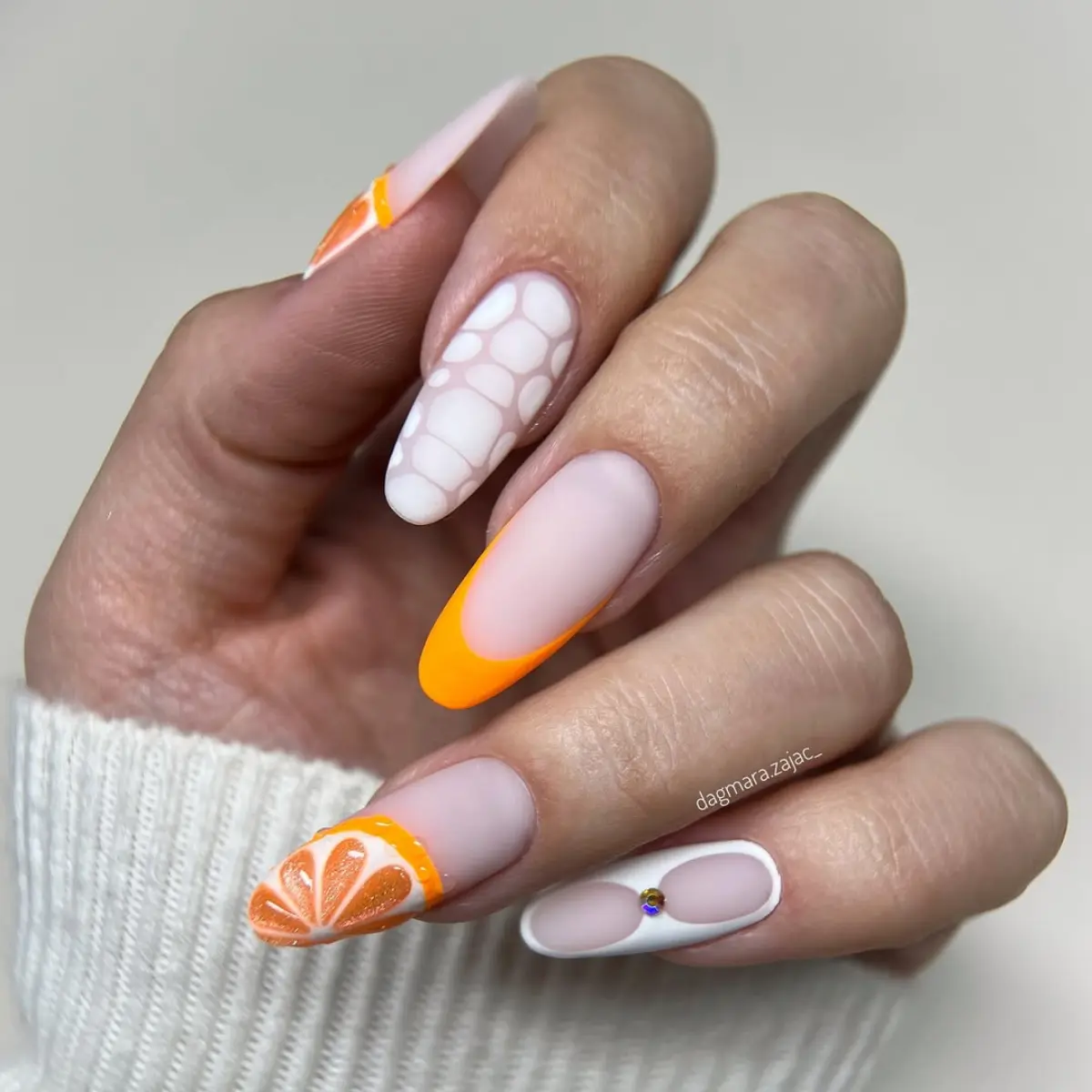 YOSHI paint gel Orange Neon