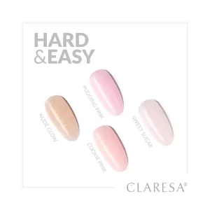 Claresa Hard & Easy builder gel Cookie Pink