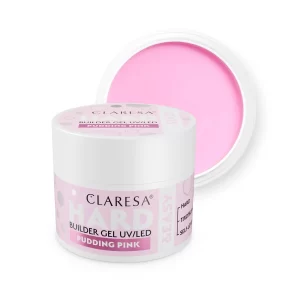 Claresa Hard & Easy builder gel Pudding Pink