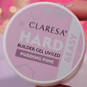 Claresa Hard & Easy builder gel Pudding Pink