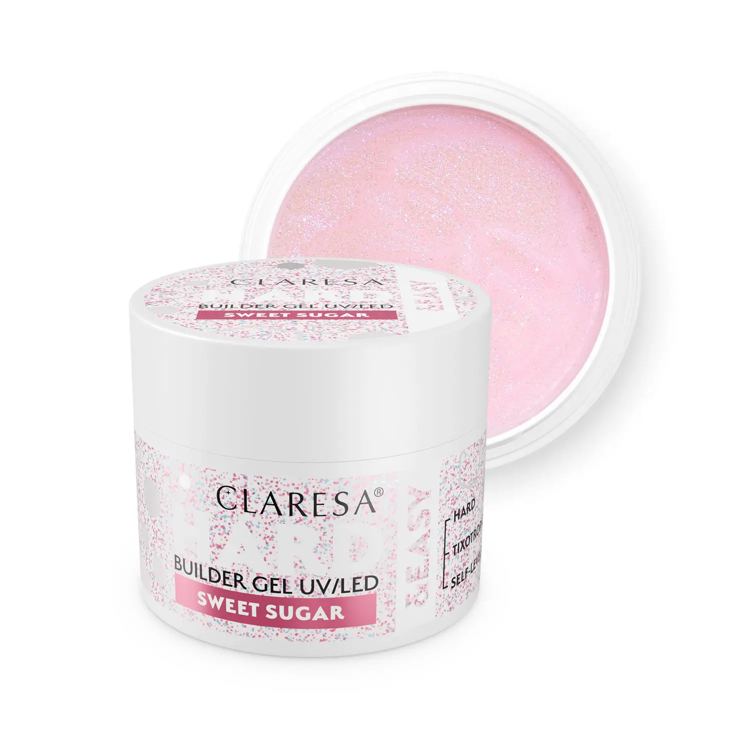 Claresa Hard & Easy builder gel Sweet Sugar