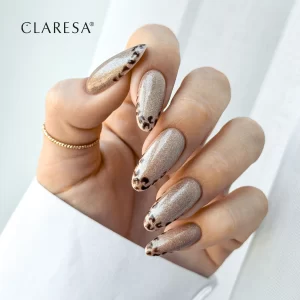 Claresa gel polish Cat Eye Light Brown