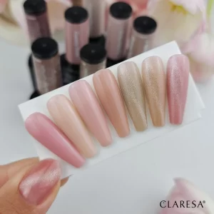 Claresa gel polish Cat Eye Light Brown