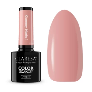 Claresa gel polish Gummy Nude 1