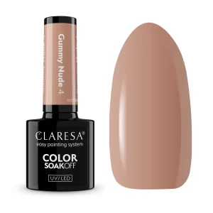 Claresa gel polish Gummy Nude 4