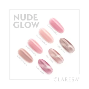 Claresa trajni lak kolekcija Nude Glow