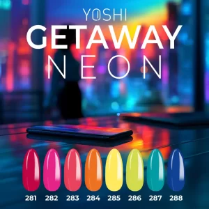 YOSHI neonski trajni lakovi Getaway