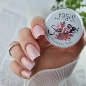 YOSHI builder gel Sea Story Seashell Pink